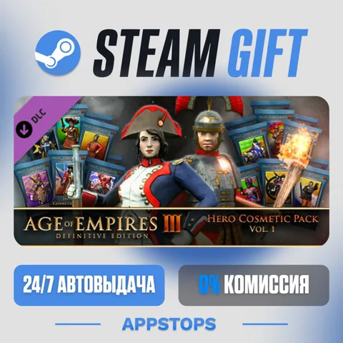 Age of Empires III: Definitive Edition – Hero Cosmetic Pack – Vol. 1